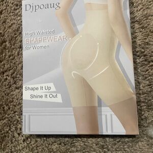 New Djpoaug High Waisted Shapewear for Women - Cream, size XXL